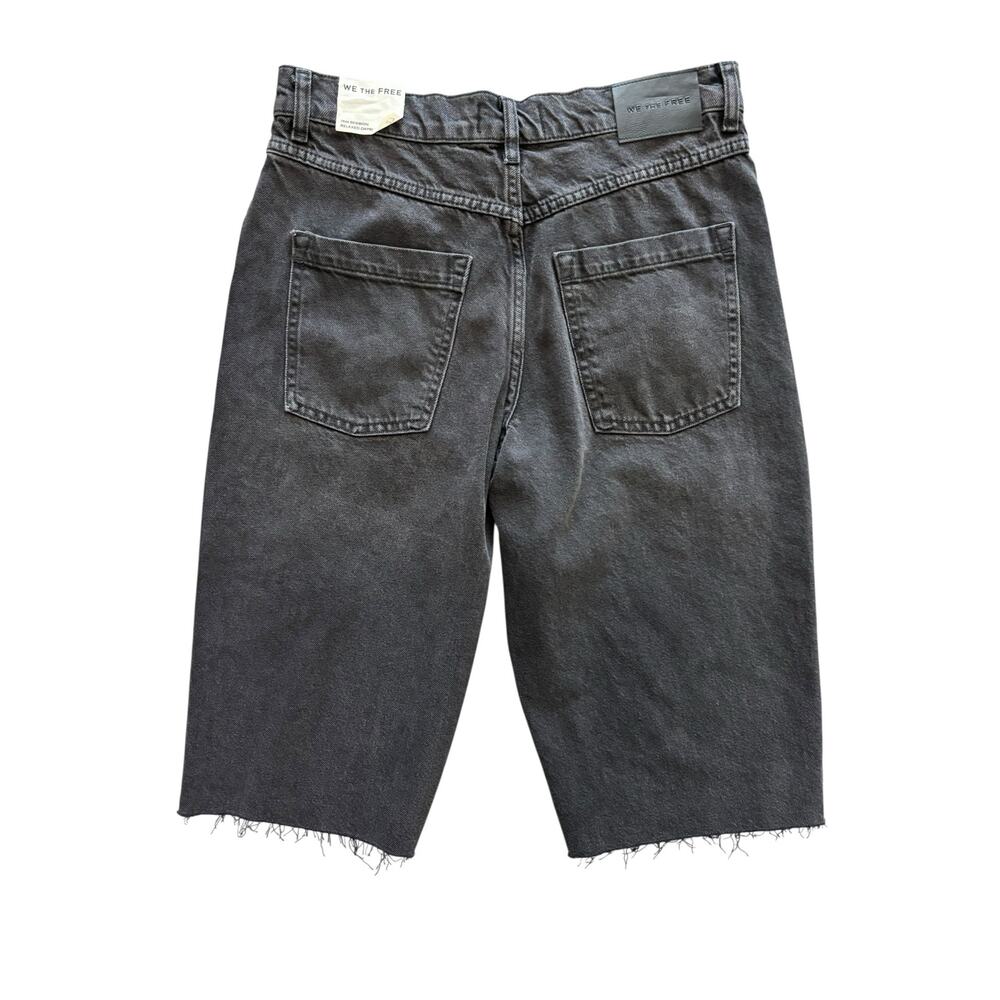 WE THE FREE FREE PEOPLE JAM SESSION RELAXED CAPRI NWT SIZE 27 ROCKSTEADY BLACK - Picture 5 of 10